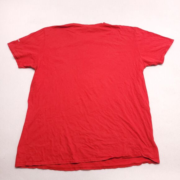 UEFA Champions League Madrid 19 Final Casual T Shirt Adult Mens Size XL Red - Picture 10 of 10